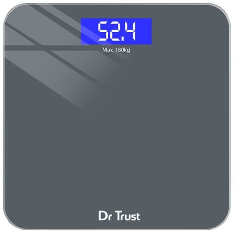 Dr Trust USA Electronic Platinum Recharge Digital Personal Weighing Scale 501